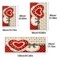 thumbnail image 5 of YIMEIS Love on Valentine's Day Fall Kitchen Mats, Xmas Winter Seasonal Farmhouse Home Seasonal Decorations Rugs for Floor - 16''*24''in, 5 of 10