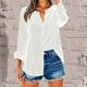 thumbnail image 2 of Tops sin mangas,Blusa tipo túnica de terciopelo con cuello en V para mujer, manga larga, corte holgado, abertura frontal con hebilla y bolsillo, tela de poliéster, sopatenor, 2 of 9