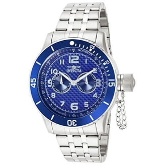 Invicta Men's 23639 Vintage RG & Silver Skeleton Dial Leather