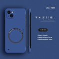 thumbnail image 3 of Hard PC Frameless Magnetic Phone Case For iPhone 14 Pro Max 13 12 11 Pro Mini 15 14 Plus Magsafe Matte Thin Cover, 3 of 5