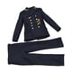 thumbnail image 1 of Conjunto completo de uniforme a escala 2x1/6, modelo de minichaqueta y pantalones, ropa de muñeca hecha a mano para accesorios de figuras masculinas, 1 of 7