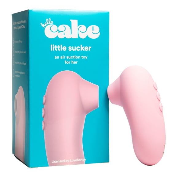 Hello Cake Little Sucker, Pulsating Rechargeable Intimate Suction Vibrator
