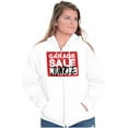 thumbnail image 4 of Garage Yard Sale Thrift Junkies Zip Up Hoodie Men's Women's Brisco Brands X, 4 of 6