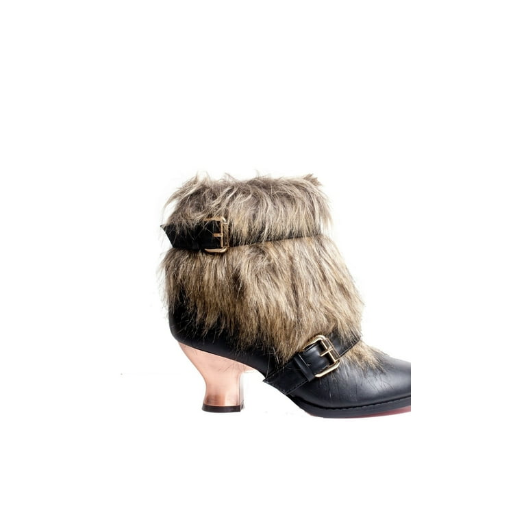 Animal friendly cheap fur boots