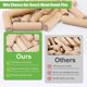 thumbnail image 4 of 1/2" x 1-3/4" Wooden Dowel Pins, Fluted Wood Dowel Rods, 4 of 5