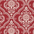 thumbnail image 4 of Mainstays 43" x 20" Red Medallion Rectangle Patio Chair Cushion, 1 Piece, 4 of 9