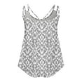thumbnail image 4 of Lindreshi Tank Tops for Women 2024 Loose Fit 2024 Women's Spring and Summer New Tank Eyelet Embroidery Scoop Neck Fashion Print Casual Fashion Top, 4 of 6