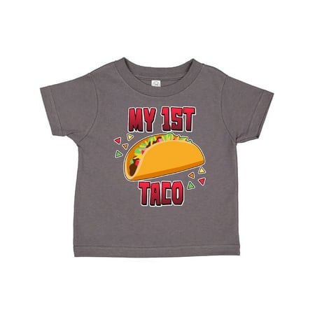 

Inktastic My 1st Taco Gift Toddler Boy or Toddler Girl T-Shirt