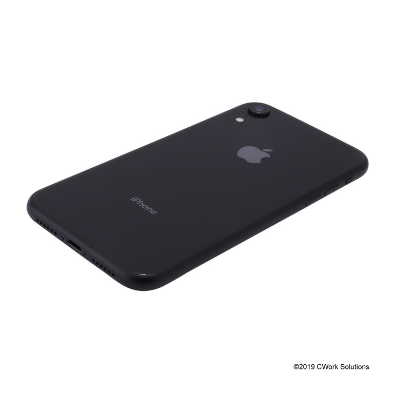 Restored Unlocked Apple iPhone XR A1984 256GB, Black - Walmart.com
