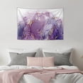 thumbnail image 5 of SEANATIVE Purple Gold Marble Wall Tapestry Soft Tapestry for Living Room Bedroom Wall Cozy Mini Tapestry Home Decor Compact Tapestry 36H*24W Inches, 5 of 6