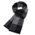 thumbnail image 1 of Bufanda con flecos a cuadros Bufanda larga de algodón suave para hombre, 1 of 5