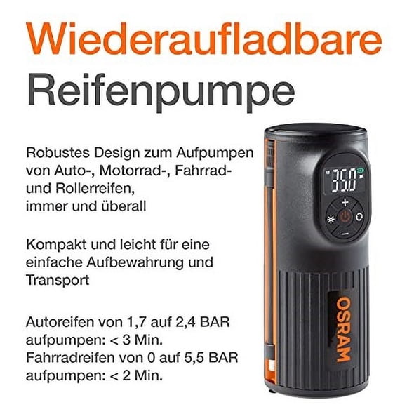 Tire inflator OSRAM TYRE INFLATE 2000