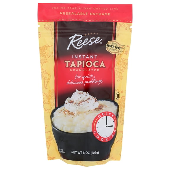 Pack of 6, Reese Instant Granulated Tapioca, 8 oz