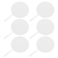 thumbnail image 1 of VERDANVERSE 6Ud Abanicos Redondos Blank Para De Iglesias Y Fiestas Con Material Pet, 1 of 8