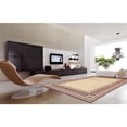 thumbnail image 4 of Pasargad Home Azerbaijan 108" x 145" Hand-Knotted Lamb's Wool Area Rug in Ivory, 4 of 4