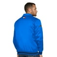 thumbnail image 2 of Men's Tommy Jeans Blue Orlando Magic Jacob Chain Stitch Applique Full-Snap Varsity Jacket, 2 of 3
