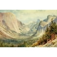 thumbnail image 2 of Palmer, Sutton 32x22 White Modern Wood Framed Museum Art Print Titled - Valley of the Yosemite-California 1914, 2 of 4