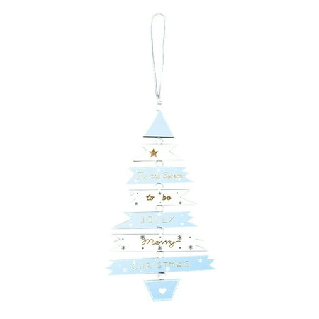 

Bllzib Christmas Exquisite Wooden Pendant Hanging Decoration
