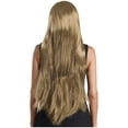 thumbnail image 2 of Eandarui Womens Long Straight Cosplay Costume Wig Fashion Party Wig Synthetic Long Black Wigs Blonde One Size, 2 of 6
