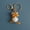 Little White Cute Duck, variant on Super cute hand-knitted mini duck pendant, wool crocheted adorable duck keychain, exquisite handmade decoration