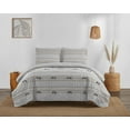 thumbnail image 1 of Alia Grey 3 Piece Embroidered Quilt Set, 1 of 6