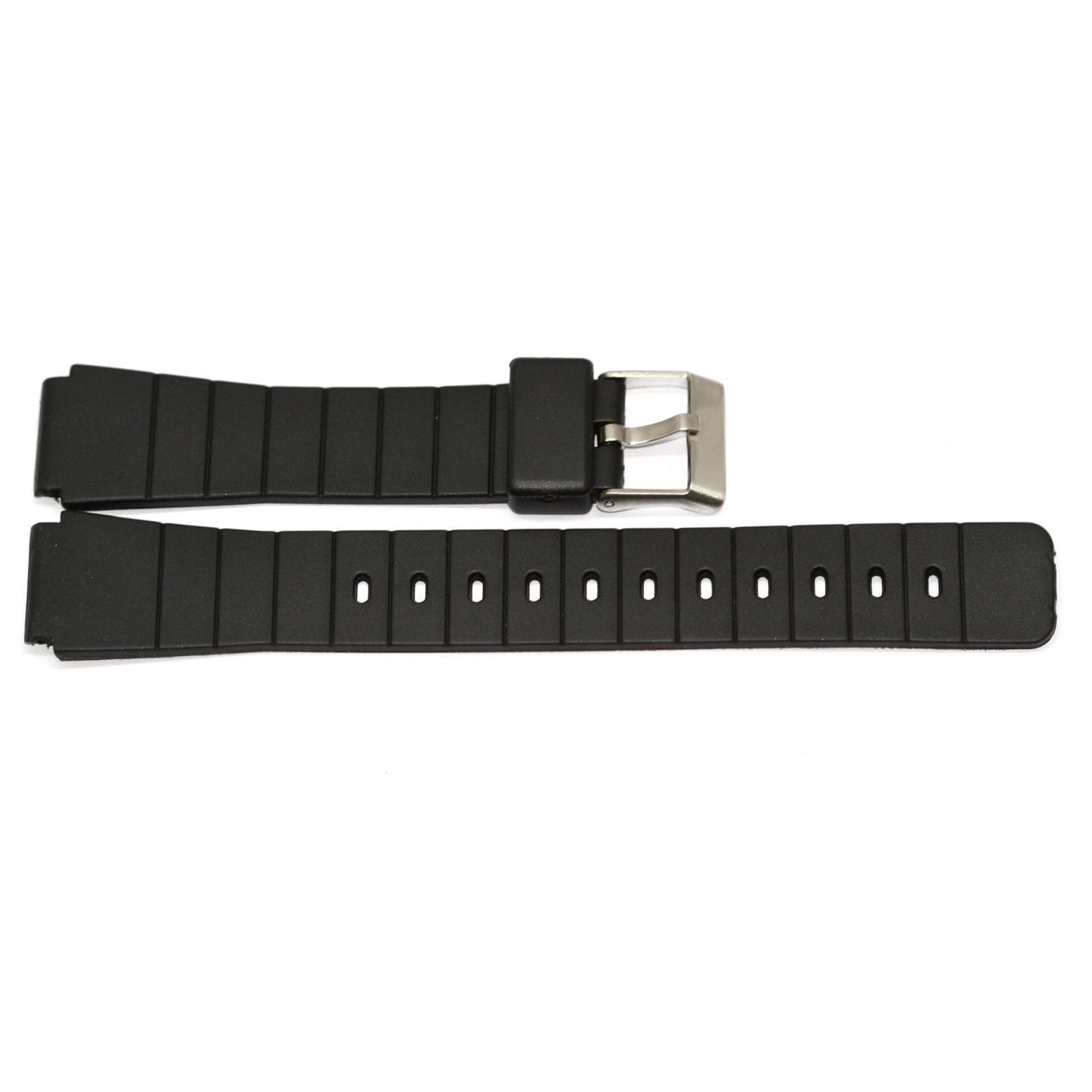 16mm resin rubber replacement watch band strap fits compatible with Casio F-91W/F-84/F-94/F watch