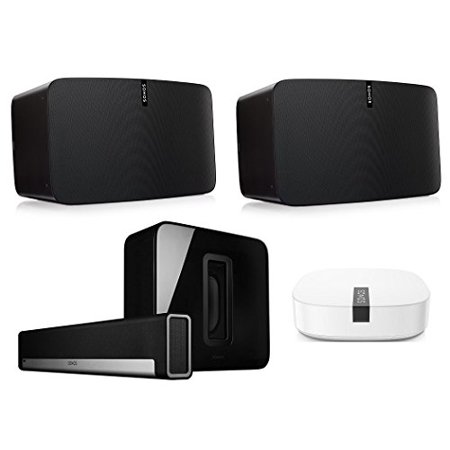 Sonos Multi-Room Digital Music Set with PLAYBAR, PLAY:5, SUB, and (Best Deal On Sonos Playbar)