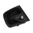 thumbnail image 3 of Leather Manual Gear Shift Lever Knob Boot Cover 5/6 Speed For Golf For Jetta Shifter Lever Interior Replacement Parts, 3 of 9