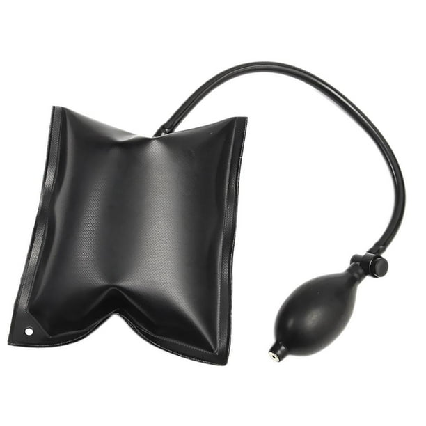 Cuña de bomba de aire, calza de alineación de nivelación inflable, bolsa de herramientas para ventanas y puertas, color negro