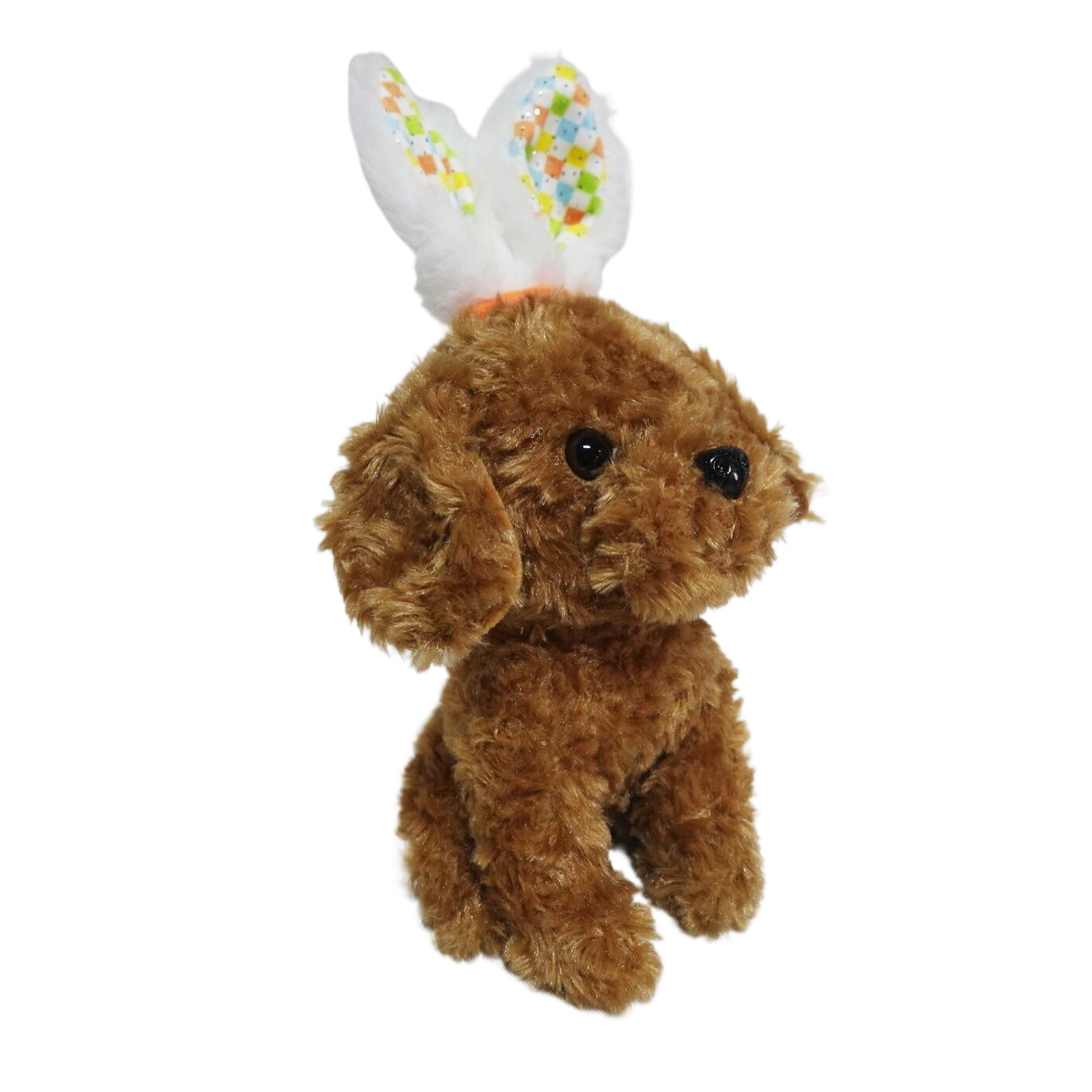 Way to Celebrate Easter Small Plush Puppy Brown