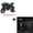 Black With Acrylic, variant on 1:12 S1000RR Model Motorcycles Kawazaki NINJA H2R Toys Alloy Diecast Sound Light Shock Absorption Simulation Motorcycle Boy Gift