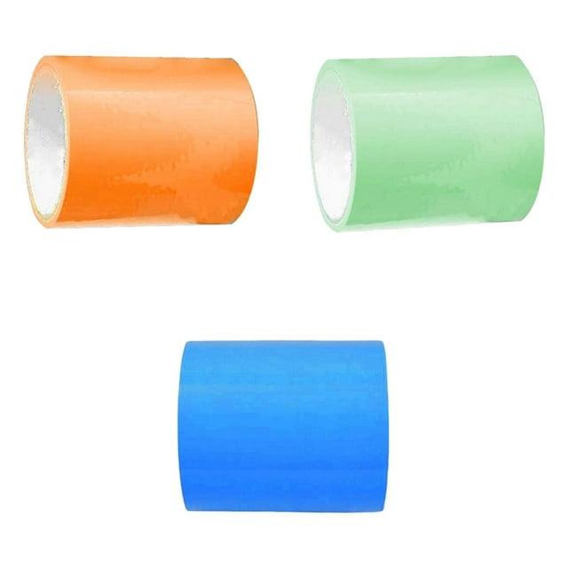segolike 3x Sticky Ball Tapes Embellishment Unzip Tape Decorative Sensory Toys