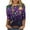 Tops-Multicolor, variant on Gamivast Women Carnival Tops Plus Size 3/4 Sleeve Crewneck Blouses Cute Mask Graphic Drop Shoulder Dressy Shirts Holiday Mardi Gras Outfits 2026