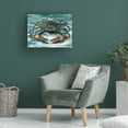 thumbnail image 4 of Carolee Vitaletti 'Blue Palette Crab II' Canvas Art, 4 of 4
