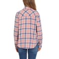 thumbnail image 5 of Tiqkatyck Womens Flannel Shirt, Plaid Shirts for Women Long Sleeve Button Down Christmas Fall Jacket Shacket Long Sleeve Shirts for Women Plaid Shirts for Women Pink S, 5 of 5