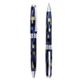 thumbnail image 2 of Xezo Urbanite I Acrylic  Brass Ballpoint Pen - Modern Blue, 2 of 5