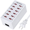 thumbnail image 1 of Estación de carga USB SZSHXCRXKJY, regleta de alimentación de 12 puertos, 1 of 7