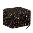 thumbnail image 6 of TSOVTHRID Colorful Dog Paw Print 4 Slice Toaster Covers Kitchen Accessories Multicoloured Decor Anti-scratch Bread Maker Oven Washable Covers, 6 of 8
