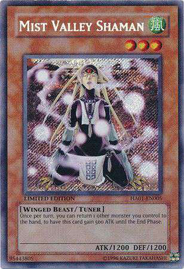 YuGiOh Hidden Arsenal 1 Secret Rare Shaman of Mist Valley HA01-EN005