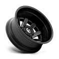thumbnail image 2 of Fuel 1PC Aluminum Rim D538 MAVERICK 24X8.25in Matte Black Milled Finish, D53824821735, 2 of 3