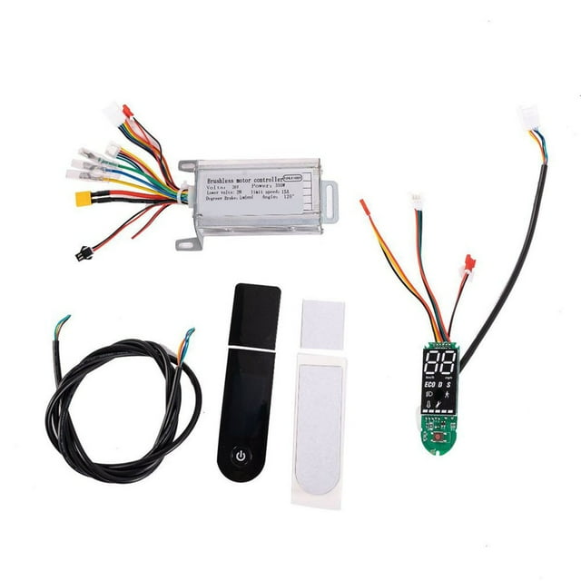 GLFILL 36V 350W Electric Scooter Controller Kit with Dashboard and Accelerator G