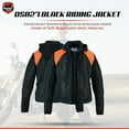 thumbnail image 2 of Daniel Smart Women’s Mesh Bike Riding Jacket – 3 in 1 Ladies Motorcycle Jacket with Breathable Mesh Material, 2 of 6