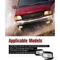 thumbnail image 6 of Fog Lights for 1999-2003 Ford F150 F-150/1999-2002 Ford Expedition (XL, XLT, Lariat Model Without STX ED), 2004 Ford F150 Heritage 1 Pair of Front Fog Lamp Replacement Clear Lens, 6 of 11