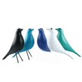 thumbnail image 4 of Adornos en forma de pájaro suave, adornos de resina, artesanías, decoración creativa de escritorio simple para el hogar, 4 of 6