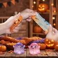 thumbnail image 5 of Squishy Halloween Ghost Stress Toy 12 Pack, Transparent Glitter Ghost Squeeze Pinch Toy, Jelly Sensory Fidget Toy, Halloween Party Favors for Kids and Adults, 5 of 7