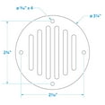 thumbnail image 5 of Seachoice 16081 Round Stainless Steel Ventilator - 3-1/4 Inch, Ventilation for Boats and Watercraft, 5 of 5