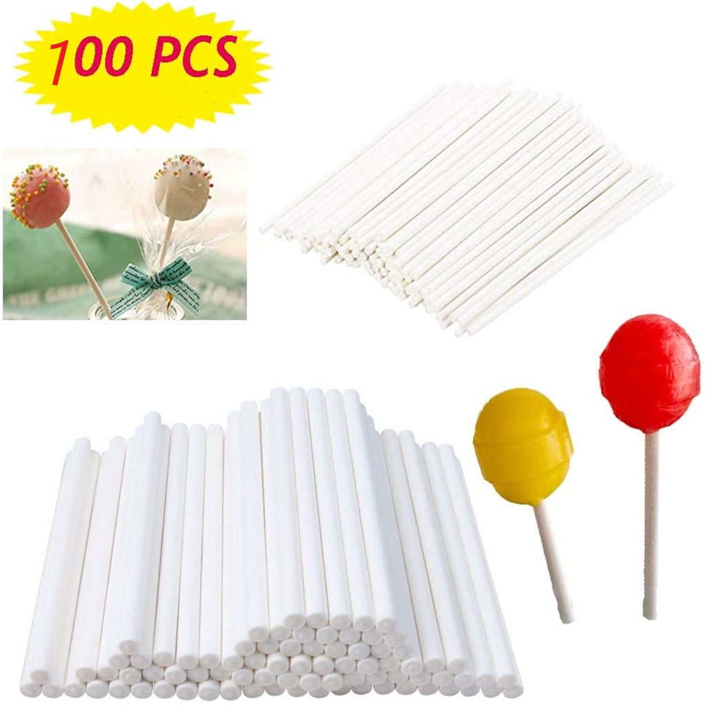 GoodCook Sweet Creations 6 Plastic Reusable Cake Pop Sticks, Pack of 100