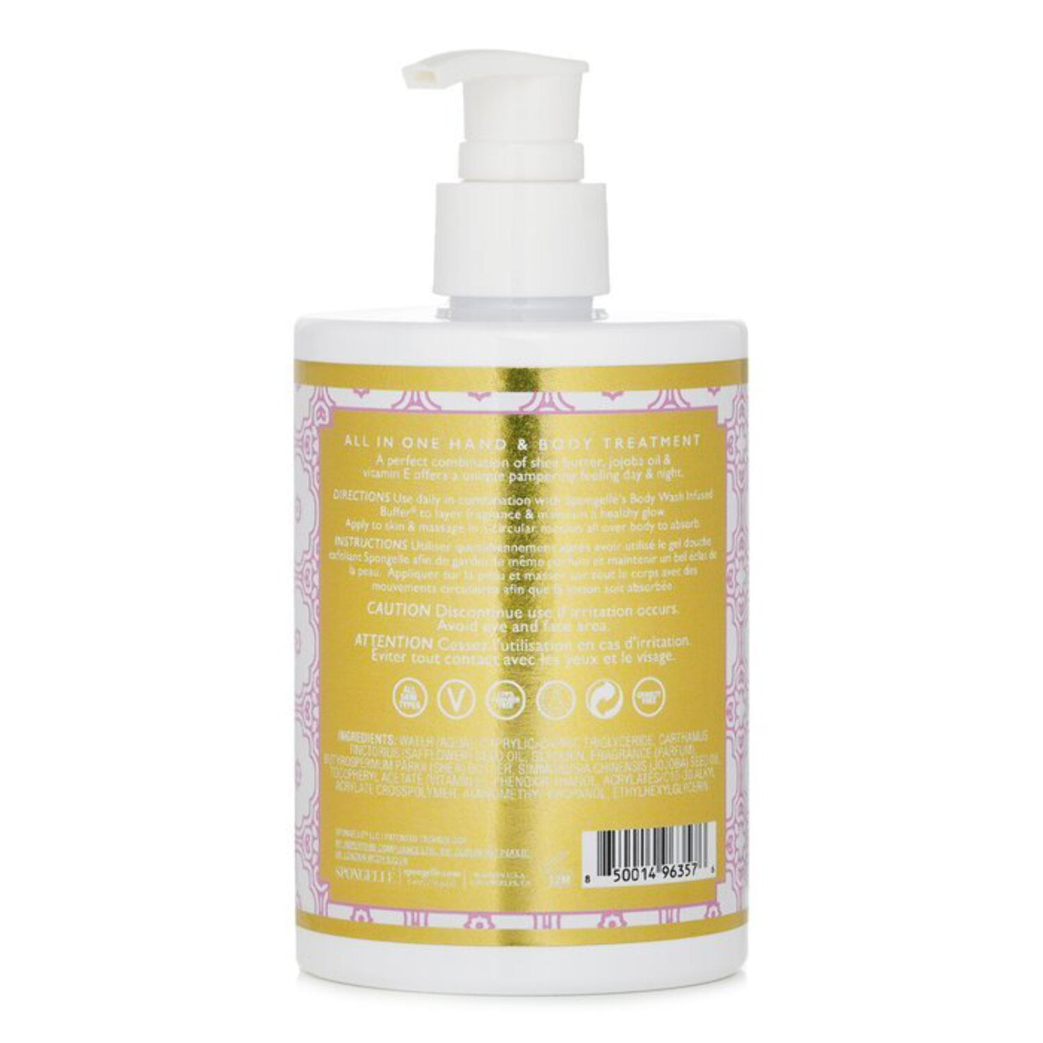 Spongelle Hand  Body Lotion - French Lavender 325ml/11oz