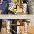 thumbnail image 7 of 30 Oz Tumbler Oil Painting Tumbler with Lid and Straw, Birthday Gift Cup for Friend Women Men Coffee Travel Mug Thanksgiving Day Halloween Christmas Gift Water Bottle, 7 of 7
