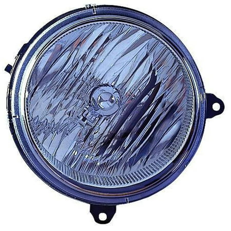 2005-2007 Jeep Liberty  Aftermarket Passenger Side Front Head Lamp Assembly (Best Aftermarket Jeep Headlights)